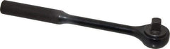 Proto - 3/8" Drive Round Head Standard Ratchet - Black Oxide Finish, 7-3/8" OAL, 72 Gear Teeth, Standard Head - Industrial Tool & Supply