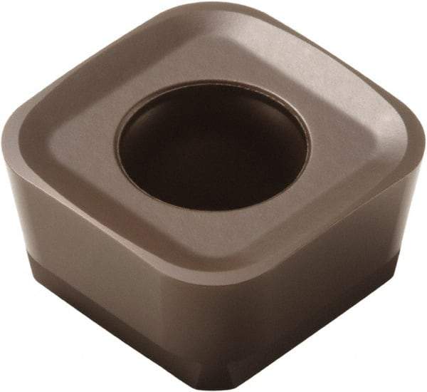 Seco - SCET120630 MD16 Grade T350M Carbide Milling Insert - TiCN/Al2O3 Finish, 1/4" Thick, 1/2" Inscribed Circle, 0.118" Corner Radius - Industrial Tool & Supply