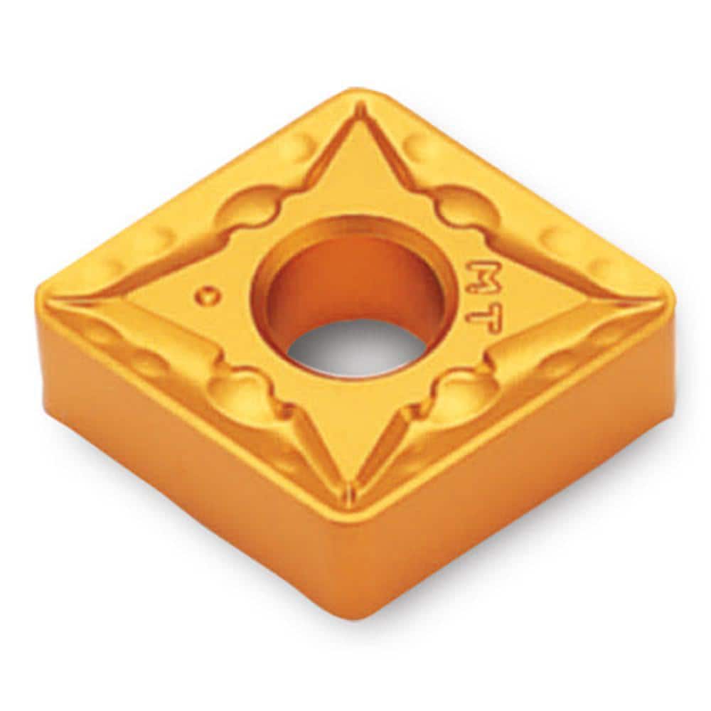 Turning Insert:  CNMG431MT TT8020,  Solid Carbide TiCN Finish,  Neutral,  0.5080″ Long,  1/2″ Inscribed Circle,  0.0160″ Corner Radius,  80.0 &deg N/A Diamond,  Series  CNMG