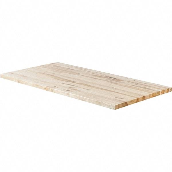 Made in USA - Maple Comfort Edge Workbench & Workstation Work Bench Top - Use with Edsal Workbenches - Industrial Tool & Supply