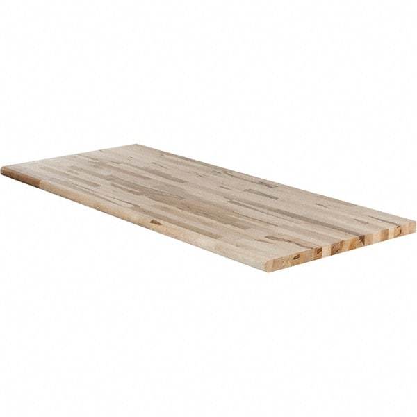 Made in USA - Maple Comfort Edge Workbench & Workstation Work Bench Top - Use with Edsal Workbenches - Industrial Tool & Supply