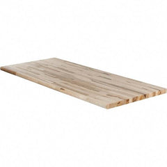 Made in USA - Maple Comfort Edge Workbench & Workstation Work Bench Top - Use with Edsal Workbenches - Industrial Tool & Supply