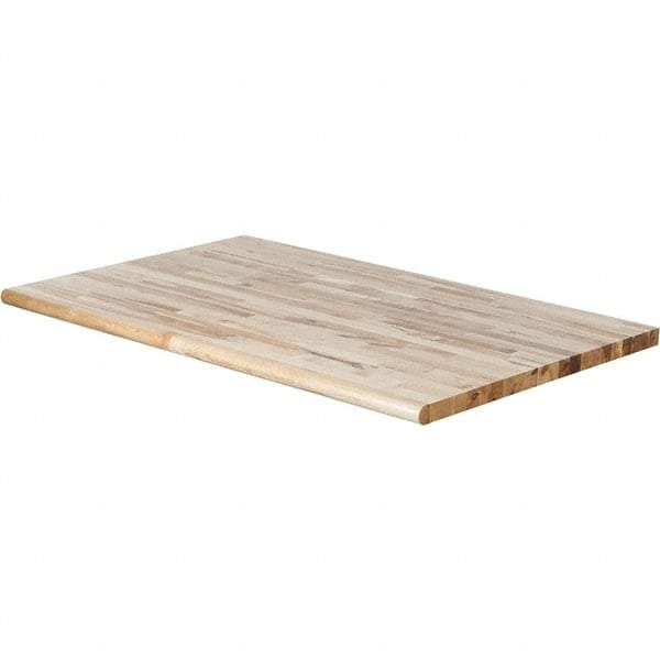 Made in USA - Maple Comfort Edge Workbench & Workstation Work Bench Top - Use with Edsal Workbenches - Industrial Tool & Supply