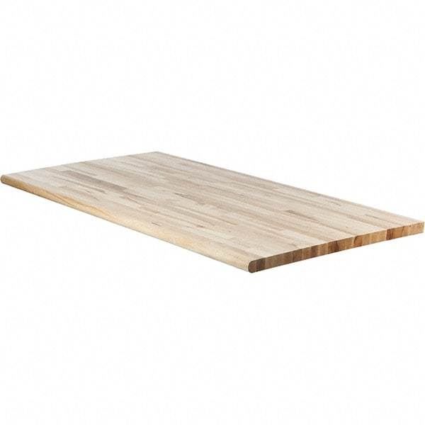 Made in USA - Maple Comfort Edge Workbench & Workstation Work Bench Top - Use with Edsal Workbenches - Industrial Tool & Supply