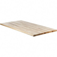 Made in USA - Maple Comfort Edge Workbench & Workstation Work Bench Top - Use with Edsal Workbenches - Industrial Tool & Supply