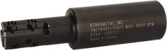 Kennametal - 0.81" Cut Diam, 1-1/2" Max Depth of Cut, 1" Shank Diam, Internal/External Indexable Thread Mill - Insert Style TM25.., 3 Inserts, Toolholder Style TM, 3.9" OAL - Industrial Tool & Supply