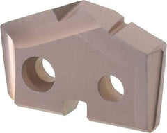 Allied Machine and Engineering - 51/64" Diam x 5/32" Thick, Seat Code 1, 132° Included Angle Spade Drill Insert - AM200 Coated, Cobalt, Grade Super Cobalt, Series GEN2 T-A - Industrial Tool & Supply