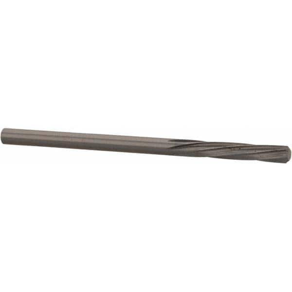 Magafor - 3.1191mm Solid Carbide 6 Flute Chucking Reamer - Industrial Tool & Supply