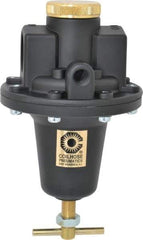 Coilhose Pneumatics - 1 NPT Port, 160 CFM, Cast Aluminum Heavy-Duty T-Handle Regulator - 0 to 125 psi Range, 250 Max psi Supply Pressure, 1/4" Gauge Port Thread, 5" Wide x 8-1/2" High - Industrial Tool & Supply