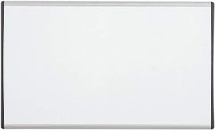 Quartet - 11" High x 14" Wide Enameled Steel Magnetic Marker Board - Aluminum Frame, 1-1/2" Deep, Includes Mounting Kit - Industrial Tool & Supply