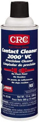 CRC - 13 Ounce Aerosol Contact Cleaner - 30,800 Volt Dielectric Strength, Nonflammable, Food Grade, Plastic Safe - Industrial Tool & Supply