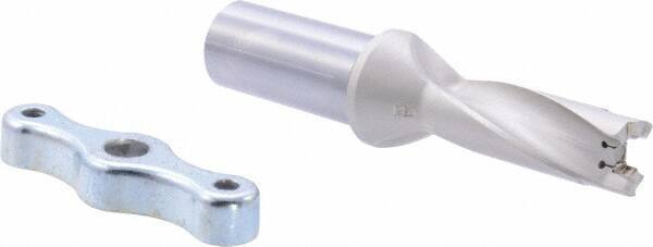 Iscar - 0.787 to 0.823" Diam, 3xD, 2.36" Max Depth, 1" Shank Diam, Replaceable Tip Drill - 20 Seat Size, DCM Toolholder, Series ChamDrill - Industrial Tool & Supply