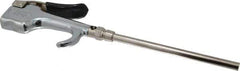 Coilhose Pneumatics - Safety Extension Tube Thumb Lever Blow Gun - 1/4 NPT, 6" Tube Length - Industrial Tool & Supply