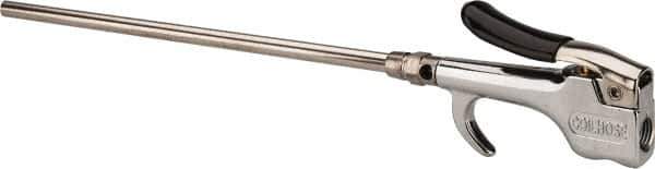 Coilhose Pneumatics - Safety Extension Tube Thumb Lever Blow Gun - 1/4 NPT, 36" Tube Length - Industrial Tool & Supply
