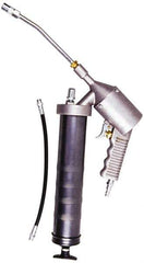 PRO-LUBE - 4,800 Max psi, Flexible Air-Operated Grease Gun - 14 oz Capacity, 1/8 Thread Outlet - Industrial Tool & Supply