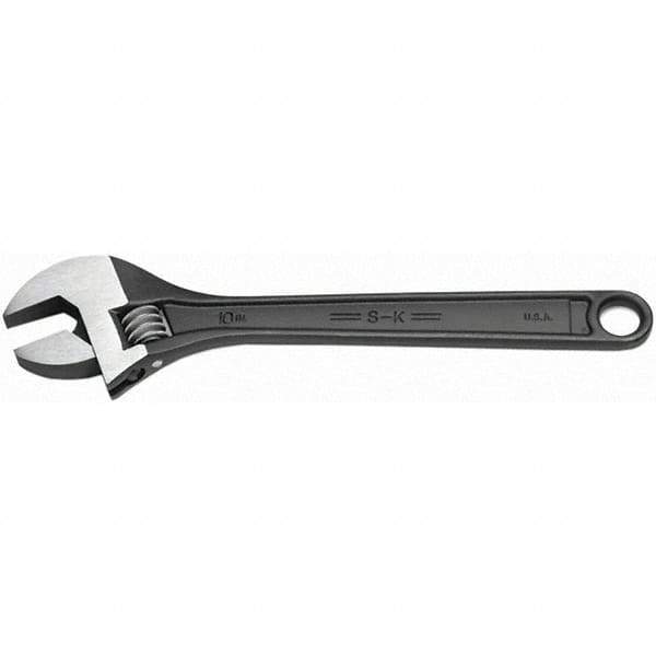 SK - Adjustable Wrench - Black Oxide Finish - Industrial Tool & Supply