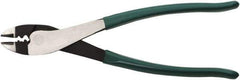 SK - 9" OAL Various, Crimping Pliers - Plastisol Handle - Industrial Tool & Supply