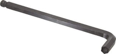Eklind - 14mm Hex, Long Arm, Ball End Hex Key - 9-5/32" OAL, Metric System of Measurement - Industrial Tool & Supply