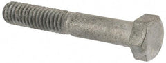 Value Collection - 5/16-18 Thread, 2" Length Under Head, Steel Hex Head Bolt - Hot Dipped Galvanized Coated, UNC Thread, ASTM A307, Grade 2 - Industrial Tool & Supply