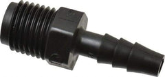 NewAge Industries - 1/4" Barb, 1/4 NPT, Multiple Barbed Tube Connector - Polyethylene, Male - Industrial Tool & Supply
