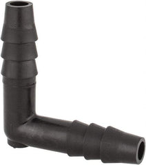 NewAge Industries - 1/4" Barb, Multiple Barbed Tube Union Elbow - Polyethylene - Industrial Tool & Supply