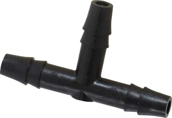 NewAge Industries - 1/4" Barb, Multiple Barbed Tube Union Tee - Polyethylene - Industrial Tool & Supply
