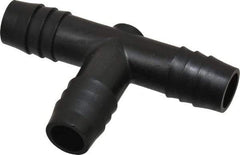 NewAge Industries - 1/2" Barb, Multiple Barbed Tube Union Tee - Polyethylene - Industrial Tool & Supply