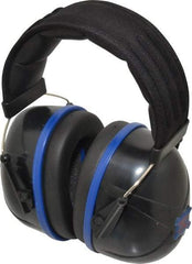 Tasco - Over the Head Black Foam Cushion Earmuffs - 30 NRR Rating - Industrial Tool & Supply