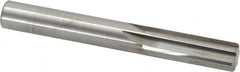 Hertel - 0.499" Solid Carbide 6 Flute Chucking Reamer - Industrial Tool & Supply