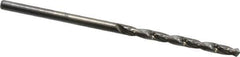 Hertel - 1/16" 118° Solid Carbide Jobber Drill - Bright Finish, Right Hand Cut, Spiral Flute, Straight Shank, 1-1/2" OAL, Standard Point - Industrial Tool & Supply