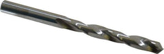 Hertel - Letter D 118° Solid Carbide Jobber Drill - Bright Finish, Right Hand Cut, Spiral Flute, Straight Shank, 3-1/4" OAL, Standard Point - Industrial Tool & Supply