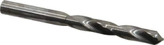 Hertel - Letter U 118° Solid Carbide Jobber Drill - Bright Finish, Right Hand Cut, Spiral Flute, Straight Shank, 4-1/4" OAL, Standard Point - Industrial Tool & Supply