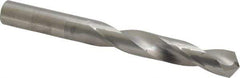 Hertel - 1/2" 118° Solid Carbide Jobber Drill - Bright Finish, Right Hand Cut, Spiral Flute, Straight Shank, 4-3/4" OAL, Standard Point - Industrial Tool & Supply