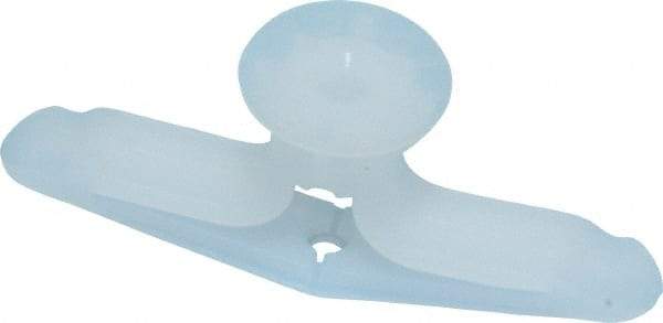 Toggler - #6 to 14 Screw, 5/16" Diam, 1-1/4" Long, 3/8 to 1/2" Thick, Plastic Toggle Drywall & Hollow Wall Anchor - 5/16" Drill, Plastic, Use in Drywall - Industrial Tool & Supply