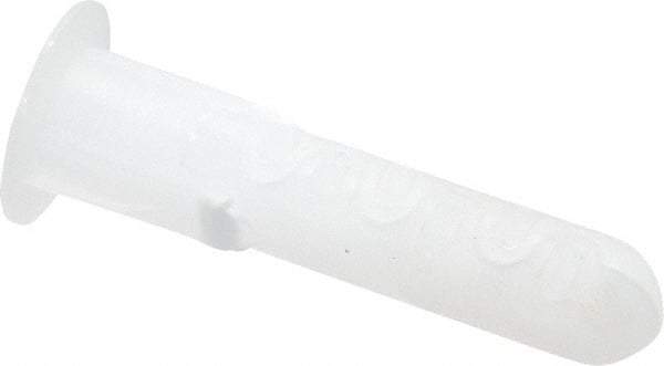 Toggler - 5/16" Diam, 5/16" Drill, 1-5/8" OAL, Plug Concrete Anchor - Plastic, Flange Head - Industrial Tool & Supply