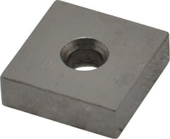 Mitutoyo - 0.3" Square Steel Gage Block - Accuracy Grade 0, Includes Certificate of Inspection - Industrial Tool & Supply
