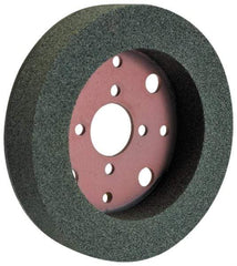 Norton - 6" Diam, 4" Hole Size, 1-1/4" Overall Thickness, 60 Grit, Type 2 Tool & Cutter Grinding Wheel - Medium Grade, Silicon Carbide, I Hardness, Vitrified Bond, 3,600 RPM - Industrial Tool & Supply