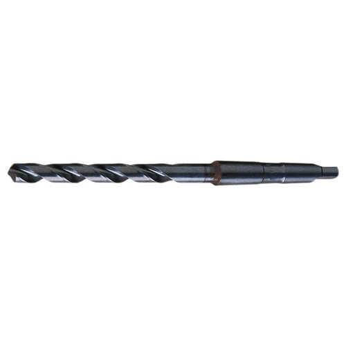 9/32 RHS / RHC HSS 118 Degree Radial Point General Purpose Taper Shank Drill - Steam Oxide