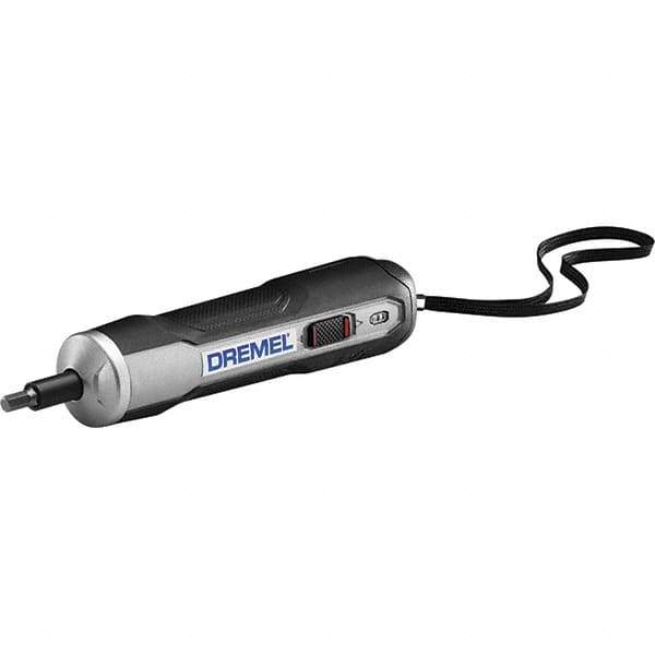 Dremel - 3.6 Volt Inline Cordless Screwdriver - 360 RPM, 360 In/Lb Torque - Industrial Tool & Supply