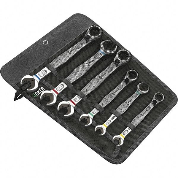 Wera - Wrench Sets Tool Type: Ratcheting Combination Wrench System of Measurement: Metric - Industrial Tool & Supply