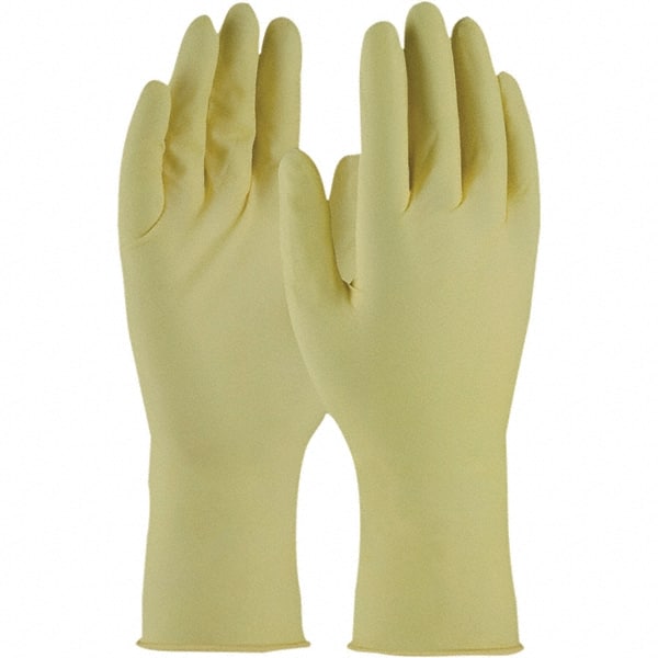 CleanTeam - Disposable/Single Use Gloves Powder Style: Powder Free Material: Latex - Industrial Tool & Supply
