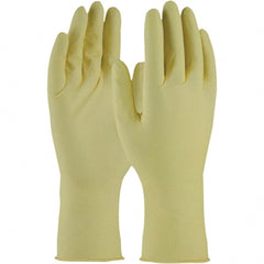 CleanTeam - Disposable/Single Use Gloves Powder Style: Powder Free Material: Latex - Industrial Tool & Supply