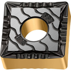 Turning Insert:  SNMG322-FP5 WPP20G,  Solid Carbide TiCN, Al2O3 & TiN Finish,  Neutral,  0.3750″ Long,  3/8″ Inscribed Circle,  0.0310″ Corner Radius,  90.0 &deg N/A Square,  Series  SNMG-FP5