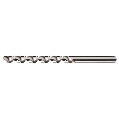 5/16 RHS / RHC HSS 118 Degree Radial Point High Helix Taper Length Drill - Bright - Exact Industrial Supply