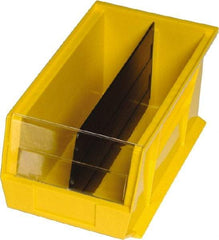 Quantum Storage - 18" Wide x 11" High, Black Bin Divider - Use with Quantum Storage Systems - QUS270CO - Industrial Tool & Supply