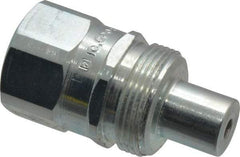 Enerpac - 3/8 NPTF Hydraulic Hose Regular-Flow Male Coupler - 10,000 psi - Industrial Tool & Supply