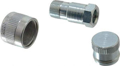 Enerpac - 3/8 NPTF Hydraulic Hose Regular-Flow Female Coupler - 10,000 psi - Industrial Tool & Supply