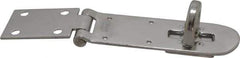 Sugatsune - 1-1/2" Wide, Screw Down Hasp - Stainless Steel - Industrial Tool & Supply