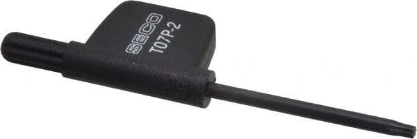 Seco - T7P Torx Plus Drive, Key and Driver for Indexable Threading - Compatible with Locking Screws - Industrial Tool & Supply