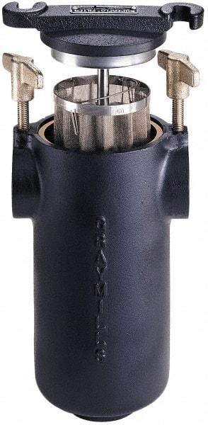 Graymills - 1 Outlet Size, Pump Filter - 11-3/4 Long, 150 Mesh - Industrial Tool & Supply